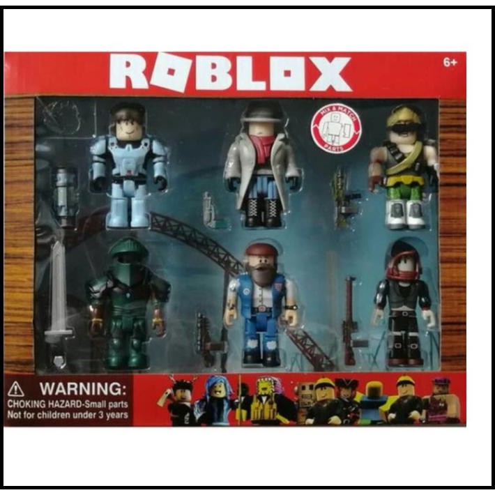 Roblox Figure Pack Set 6 / Roblox Minifigure Toys - Q Clash Fgr252 ...