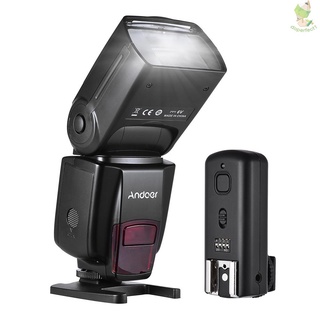 Andoer AD560 IV 2.4G Wireless Universal On-camera Slave Speedlite Flash Light GN50 with FlashCamera NEW 9.20