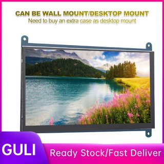 [Seller Recommond] Guli 7 inch IPS capacitive touch screen for Raspberry Pi  HDMI 1024x600 LCD Ultra HD display Capacitive touchscre