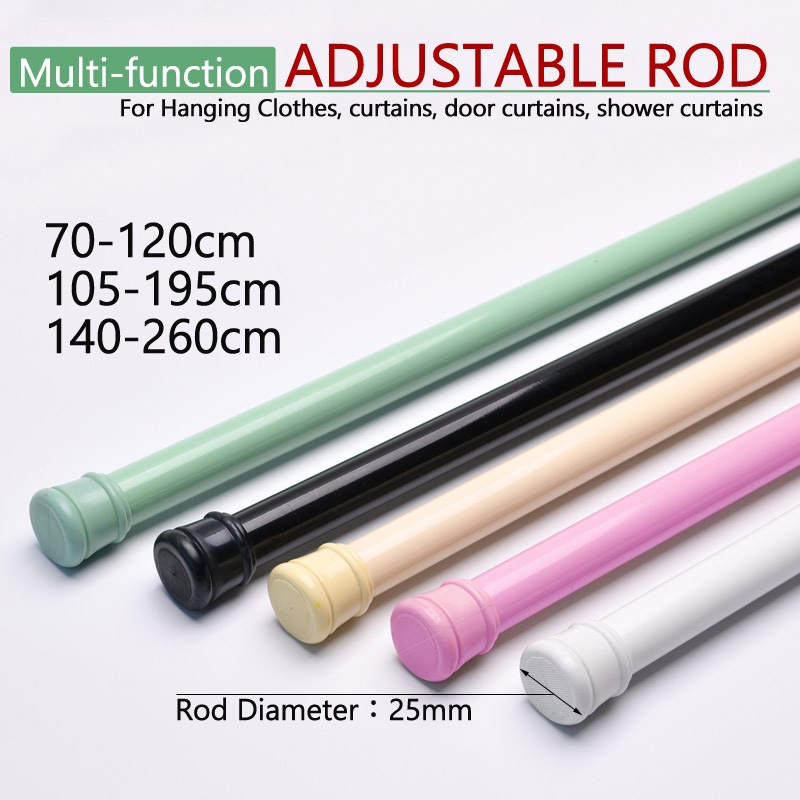 What Color Shower Curtain Rod