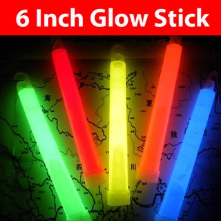 6 Inches Glow Sticks Night Light Sticks - Party / Birthday Celebration / Event / Safety Lights