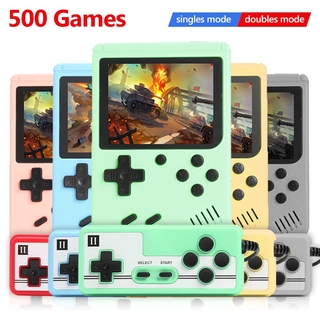 【sup game box】500 Games 3.0 Inch Retro Video Games Portable Player Pocket Game Console Retro Gamepad Mini Handheld for Kids Gift