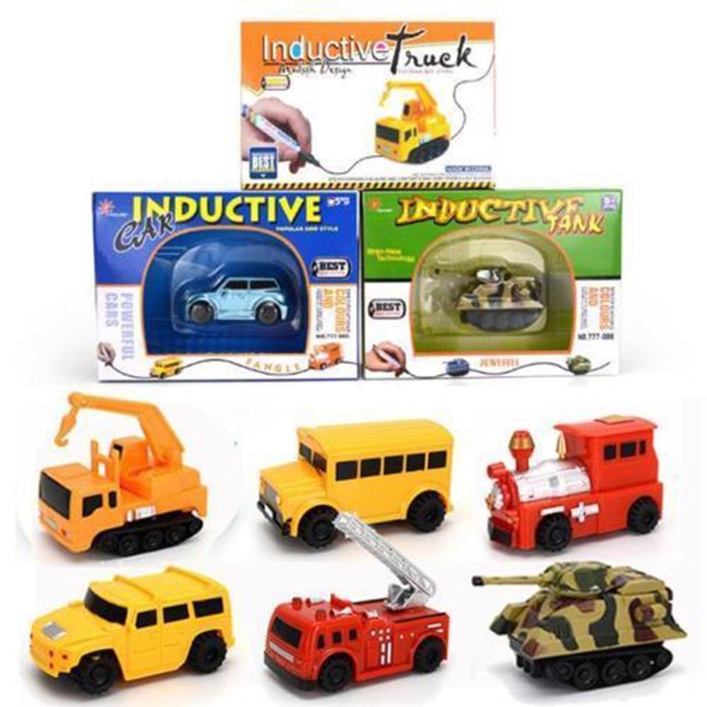 inductive truck toy