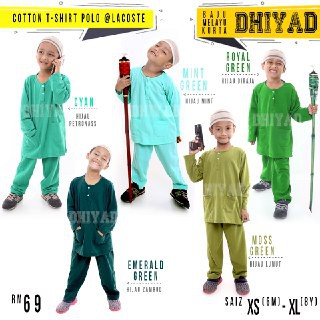  KOLEKSI RAYA 2021 BAJU  MELAYU  BABY KANAK KANAK KAIN 