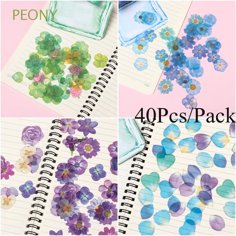 40pcs Pack School Supplies Diy Stationary Laptop Photo Journal