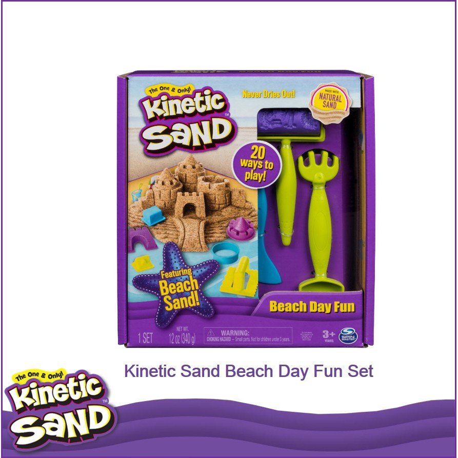 kinetic sand beach day fun kit