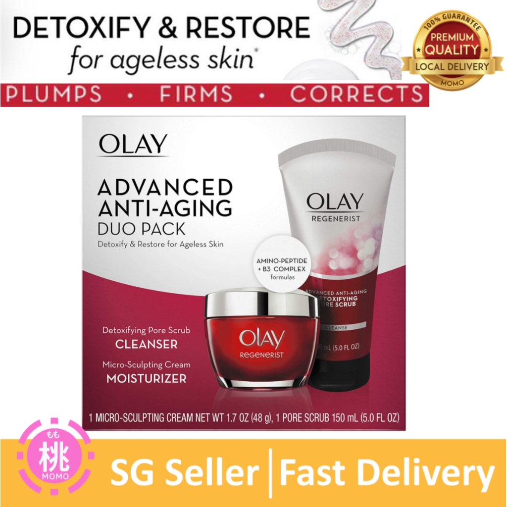 olay advanced anti aging duo pack