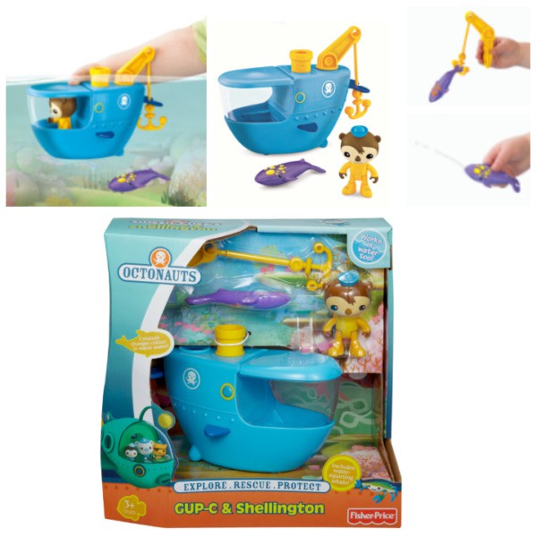 Bnib Fisher Price Octonauts Gup C Shellington Playset Shopee Singapore