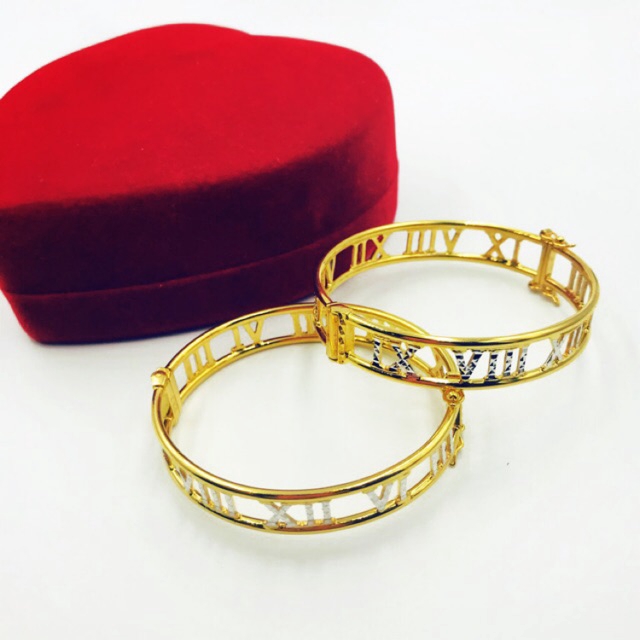 Gelang Emas Roman 2c Roman Bangle 2c Emas 916 Singapore