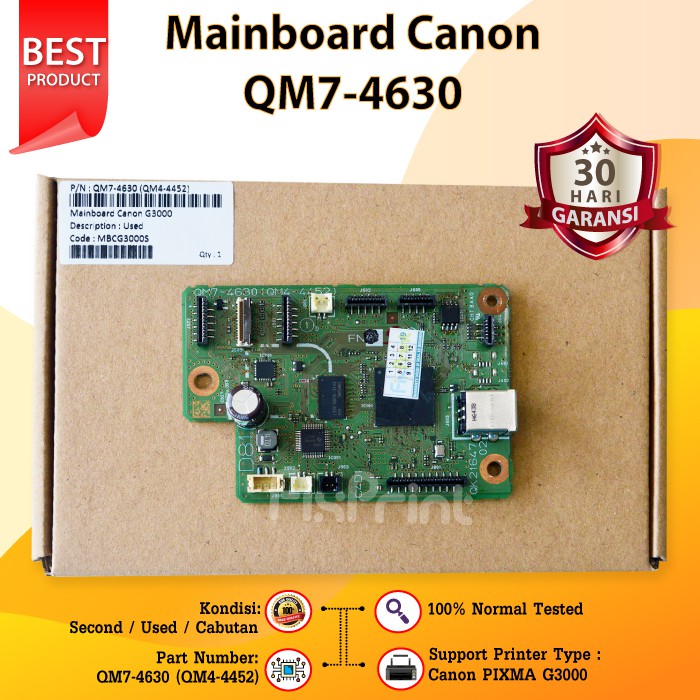 Mainboard Printer Canon G3000 Motherboard G3000 Logic Board G3000 ...