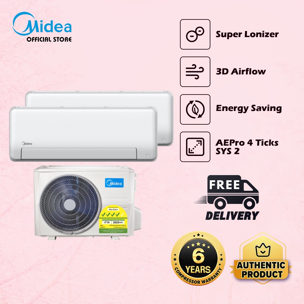 Midea Air Conditioner is rated the best in 07/2024 BeeCost