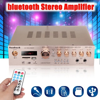 ALL-IN-One 920W 220V 5CH Bluetooth HiFi Stereo AV Surround Amplifier FM Karaoke Cinema Home New
