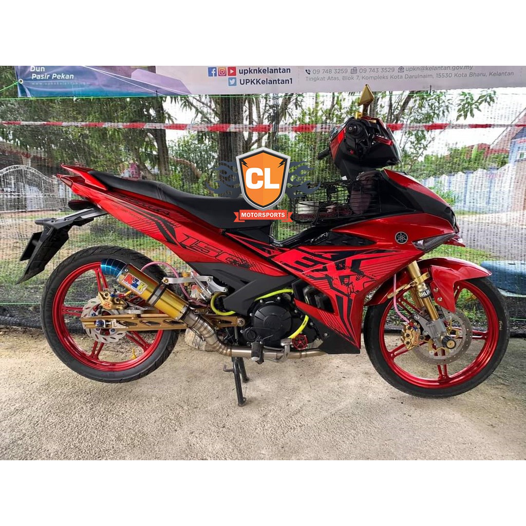 Y15zr Hld Coverset Exciter Thai 1 Red Merah V1 V2 Shopee Singapore