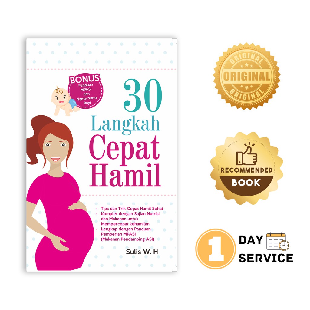 Buku 30 Steps Cepat Hamil Shopee Singapore