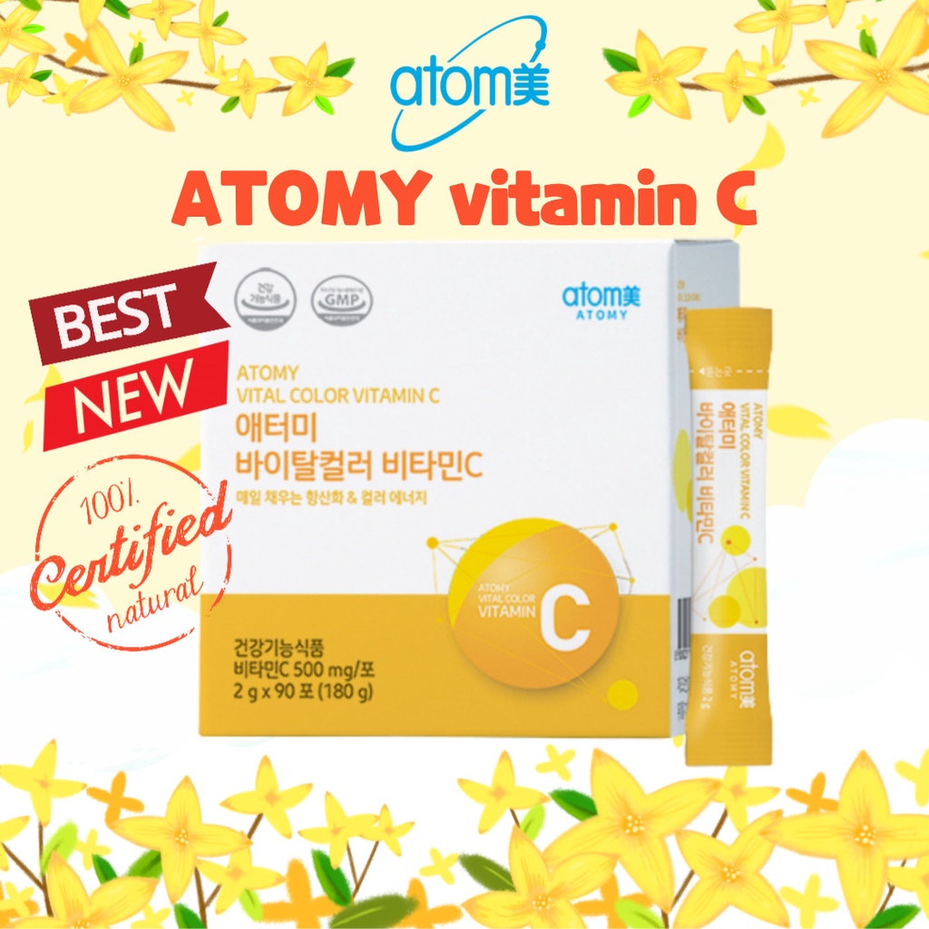 Atomy Vitamin C Atomy Vital Color food vitamin C 500mg (2g x 90 sticks