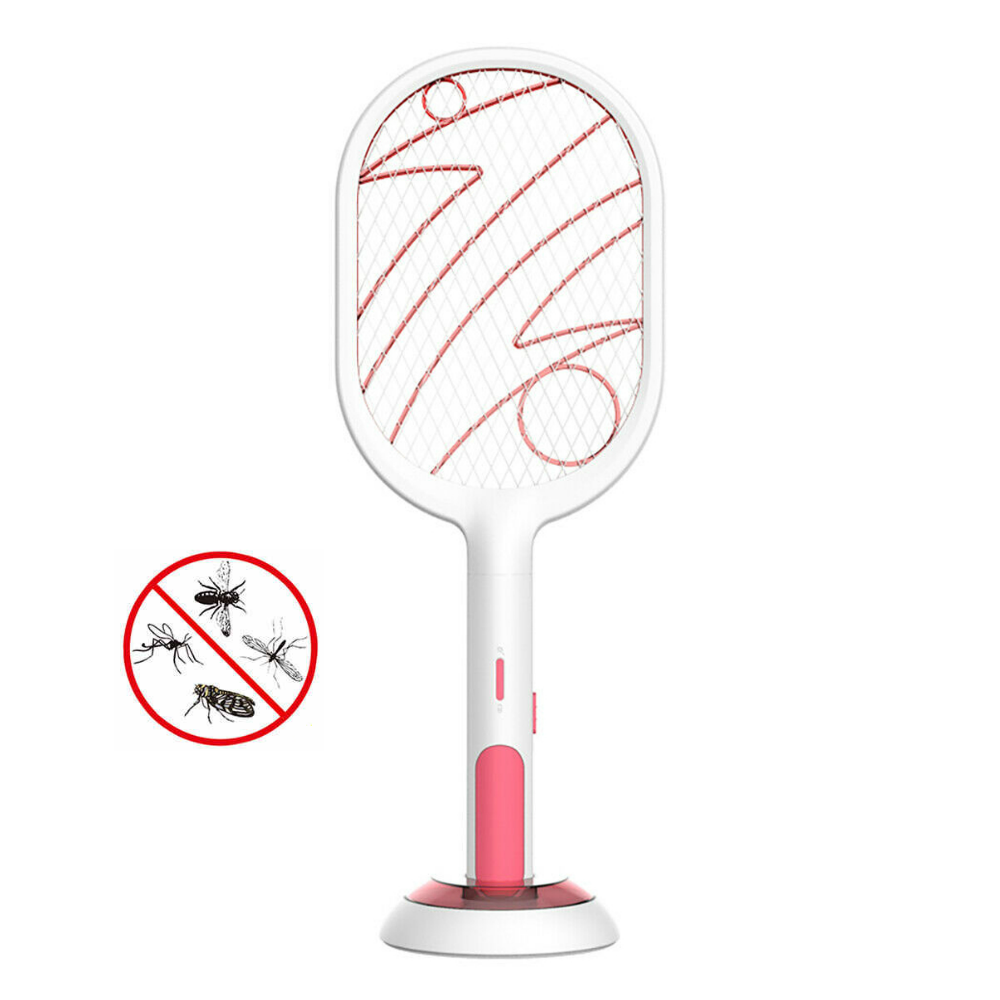 3000V Mosquito Swatter Zapper USB 1200mAh Rechargeable Mosquito killer Kill Fly Bug Zapper ...