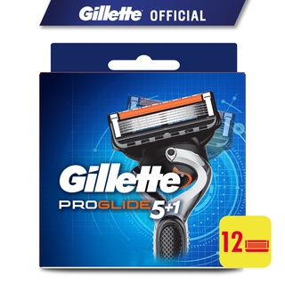 Image of Gillette Fusion ProGlide Flexball Blades 12 Cartridges Refills