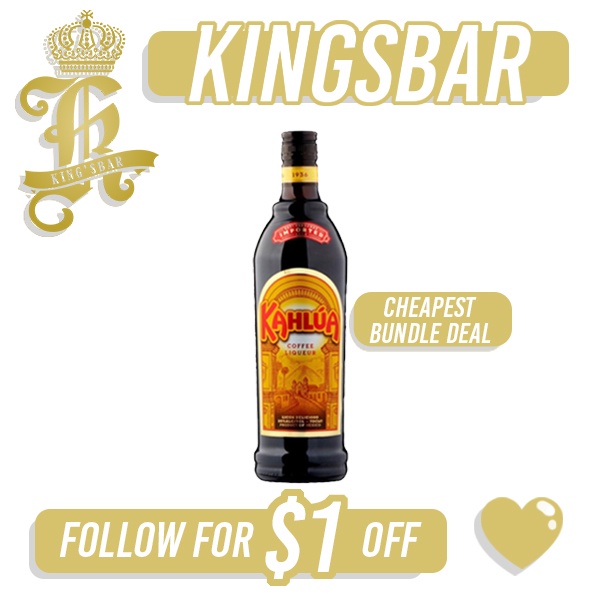 Kahlua Coffee Liqueur 700ml Bundle Deal Shopee Singapore