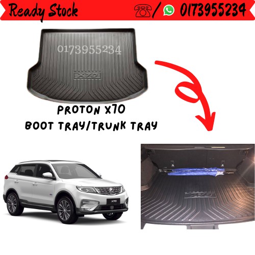 x70 boot tray