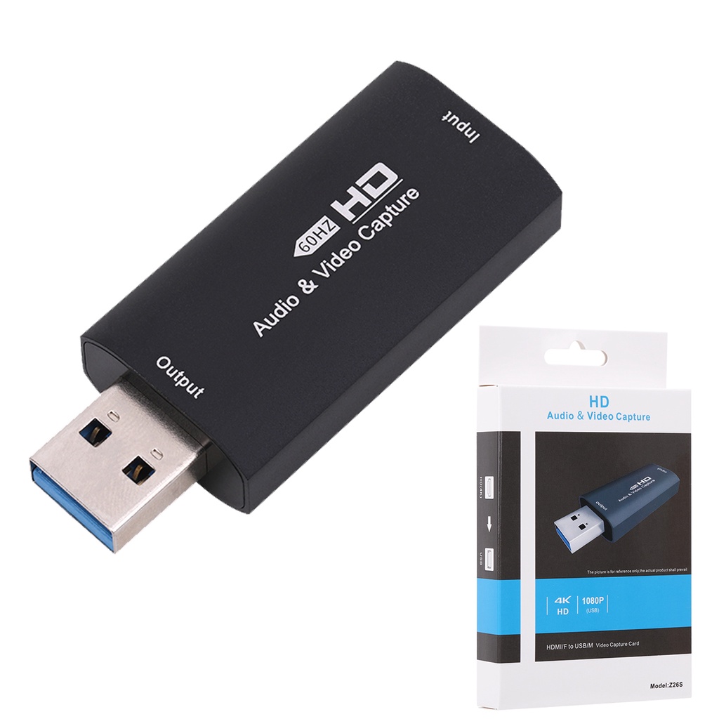 Audio Video Capture Cards 4k Cam Link Card HDMI to USB 3.0 Record to