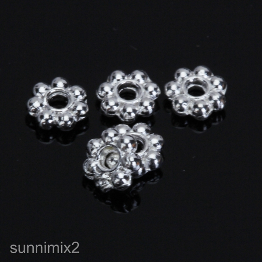 flat spacer beads