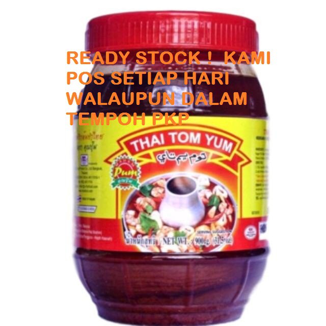 Thai Tomyam Paste Madam Pum Original Brand Pes Tomyam Thai 900gram Shopee Singapore