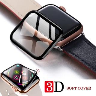 Screen Protector For Apple Watch Series 7 6 SE 5 4 3 2 1 Full Cover 3D Tempered iWatch cover 38MM 42MM 40MM 44MM Clear series Not Glass Film
