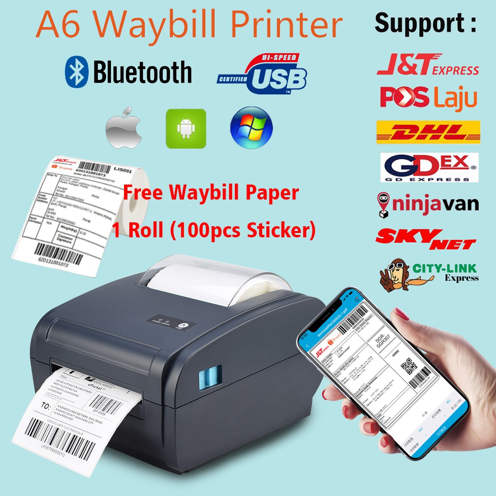 thermal printer waybill