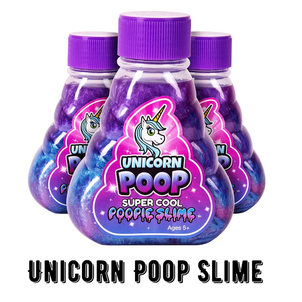 glitter slime pooping unicorn