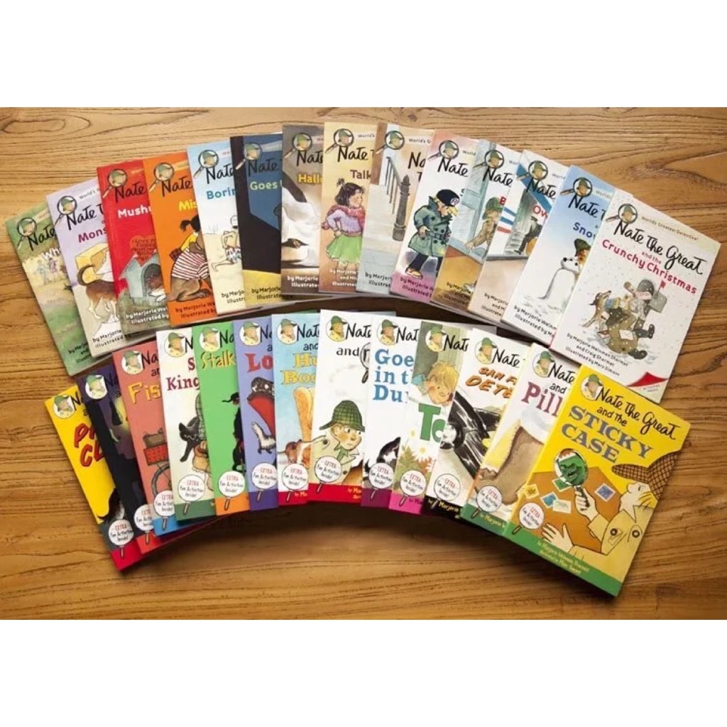 Nate the great books set of 27 shopee singapore