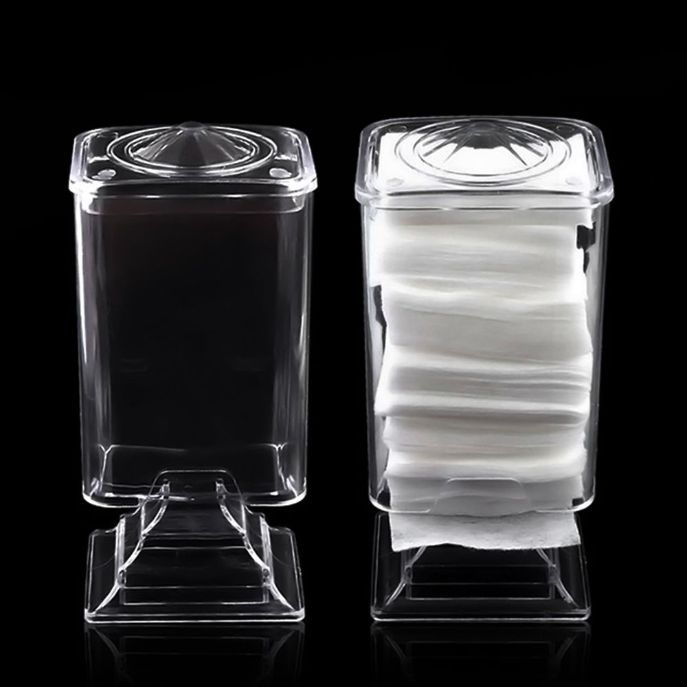 Wipe Rack Cosmetic Organizer Nail Remover Cotton Pads Storage Holder