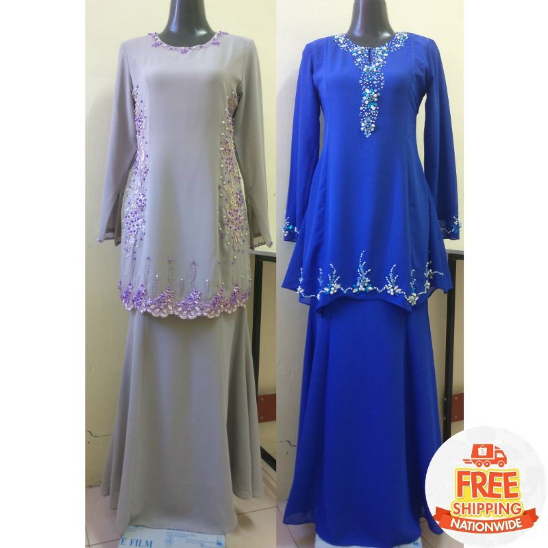 Preloved Baju Kurung Moden Princess Cutting Shopee Singapore