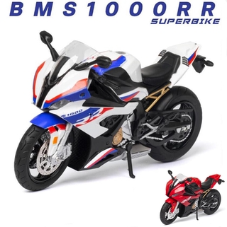 1:12 BMW S1000RR Motorcycle Alloy Model Diecast Vehicles Motorcycle Model Collection Motorcycle Toys