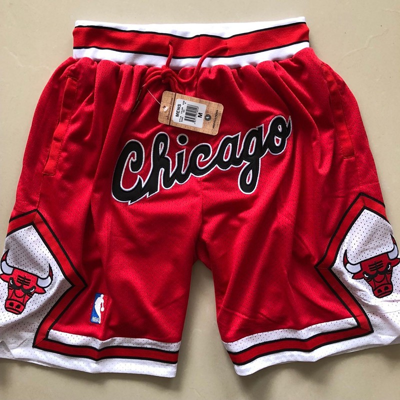 just don bulls shorts red