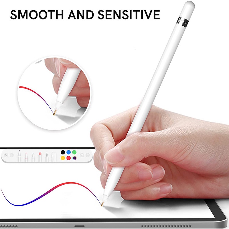 Different Appearance Transparent Nickel-plated Alloy Tip / Replaceable Pencil Tips for Apple Pencil 1st/2nd Gen