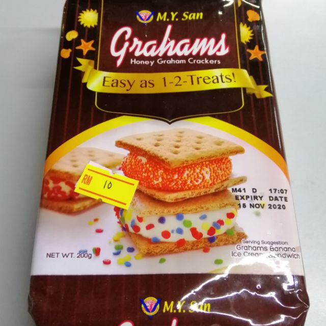 Shop Malaysia Graham Crackers 200 Grams Halal Shopee Singapore