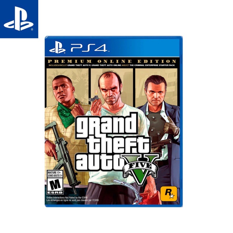 Ps4 Gta V Premiun Edition R3 Shopee Singapore
