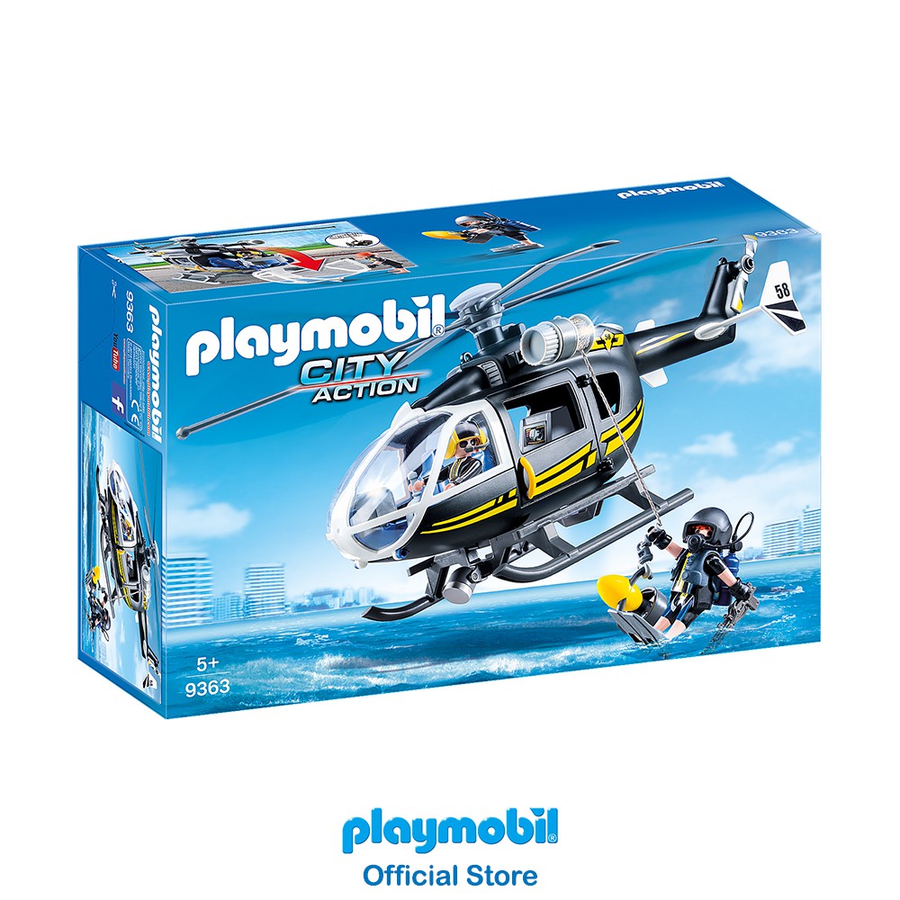 playmobil medical helicopter