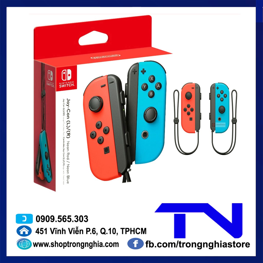 Nintendo Switch Joy Con Aeon Blue Color Hot Shopee Singapore