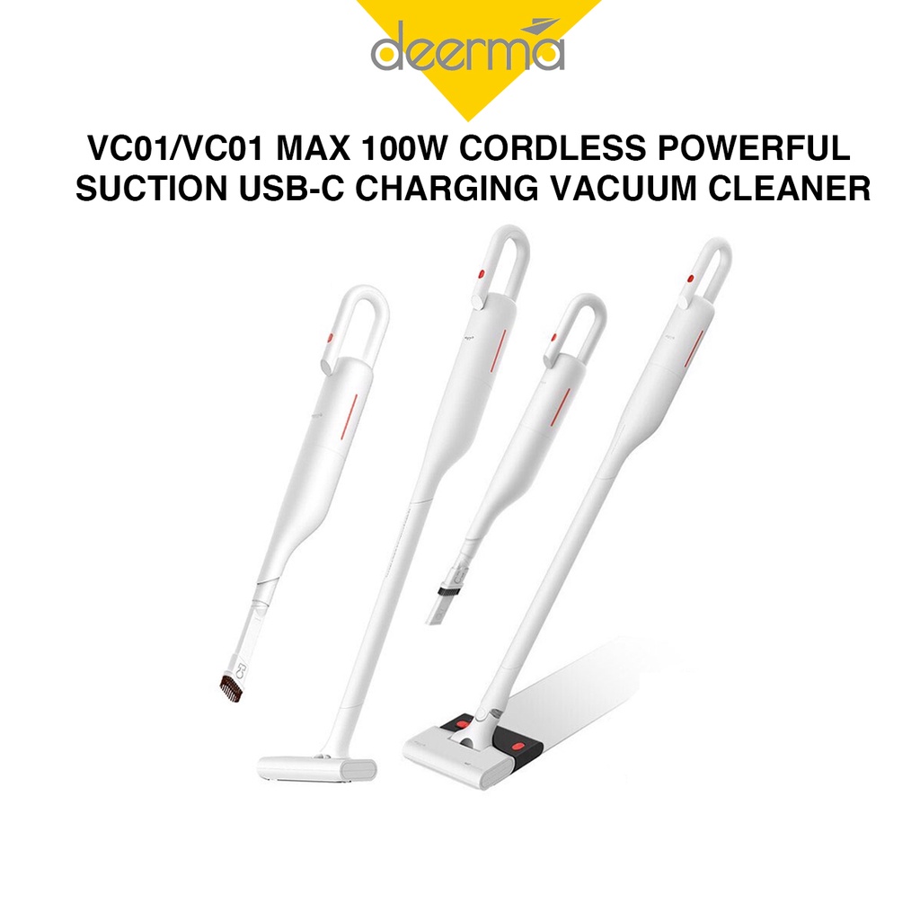 Xiaomi Deerma VC01/VC01 Max Lightweight Cordless Stick Handheld Vacuum ...