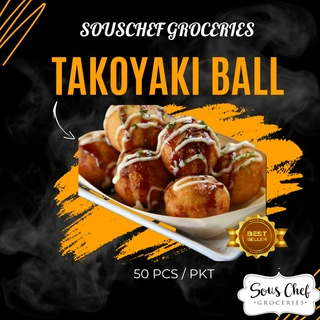 JAPANESE TAKOYAKI BALL 5OPCS/PKT