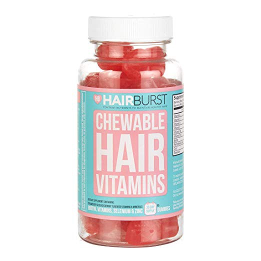 Hairburst Chewable Vitamins For Hair Growth One Month Supply