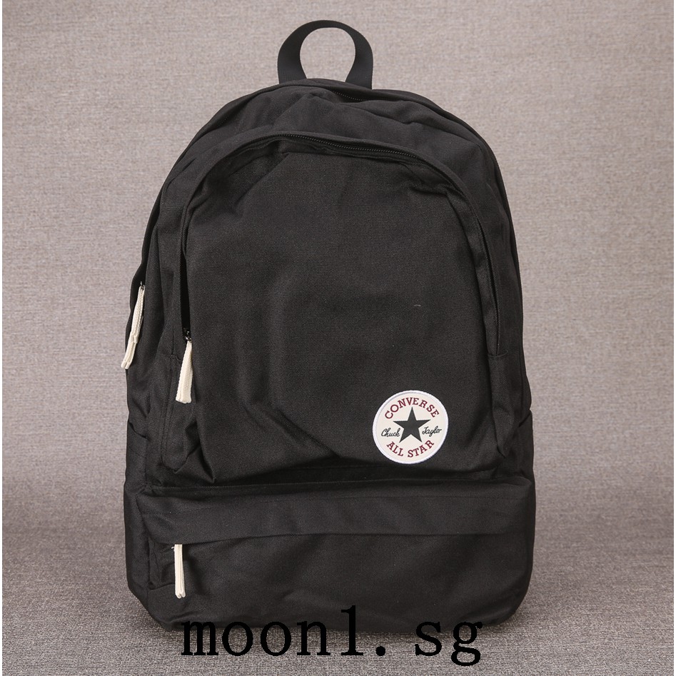 black converse school bag