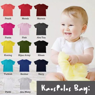 Premium Love cloud SNI Baby Plain T-Shirt (0-24 Months)// Children's Tee Shirt// Baby Top #0