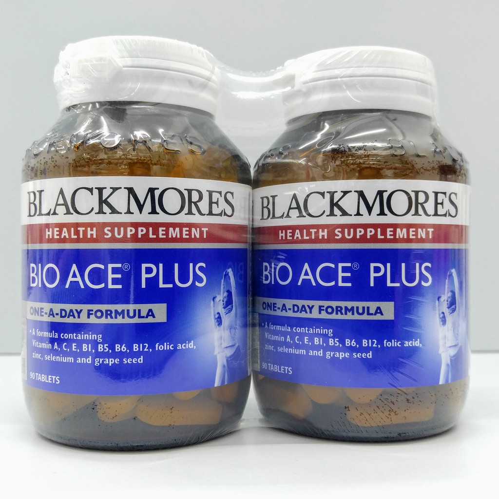 Blackmores Bio Ace Plus Tablet 90 S X2 Exp 08 Shopee Singapore