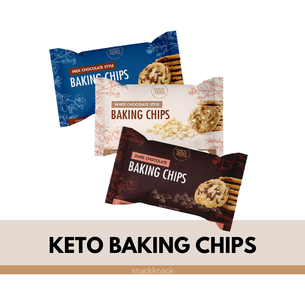 ChocZero, Keto Baking Chocolate Chips (198g) Shopee Singapore