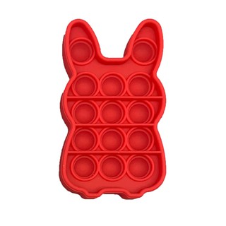 red pop it fidget toy