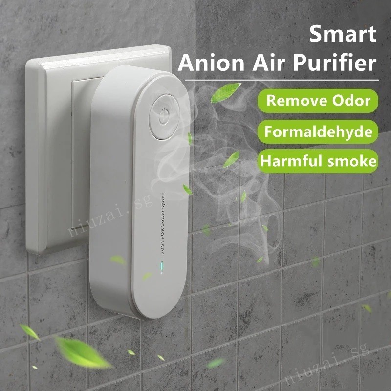 Smart Anion Air Purifier Remove formaldehyde Smell Purify Smog Smoke PM2.5 360° Circular