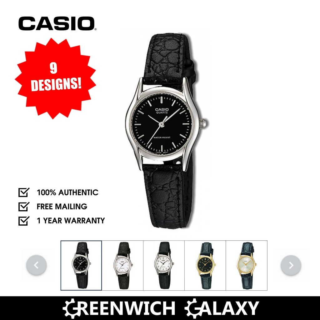 Casio Small Analog Watch Ltp 1094 Series Shopee Singapore