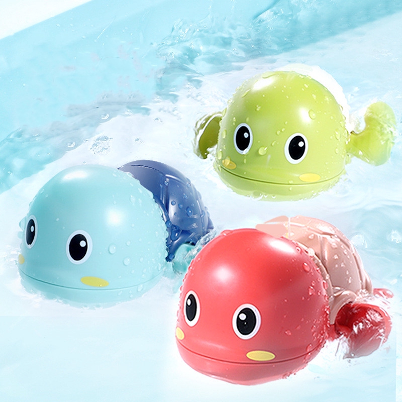 Baby Bath Toy Wind Up Bath Toys Turtle Bathtub Toys for Toddlers